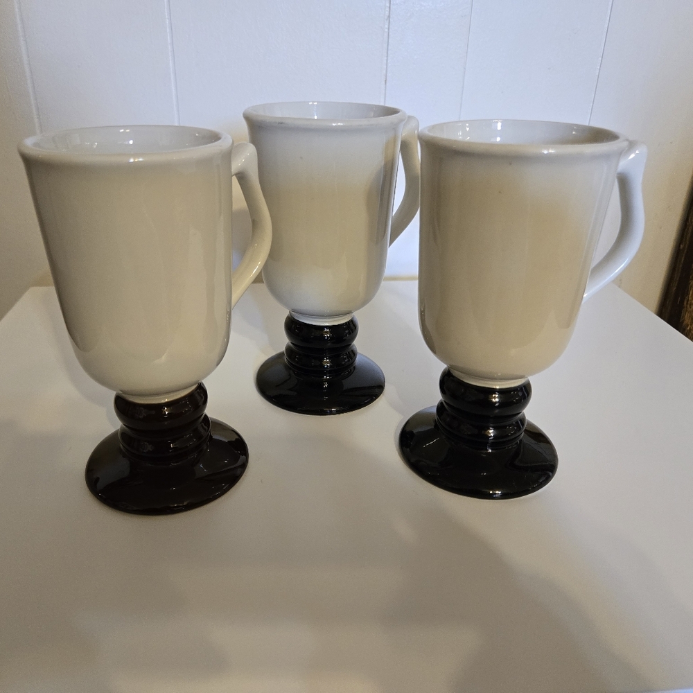Vintage Hall Irish Coffee Mugs Set/3